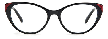 Premium Women Pierre Cardin Eyeglasses: P.C. 8501 - Black & Red - SpecSMART Eye Clinic (Front View)